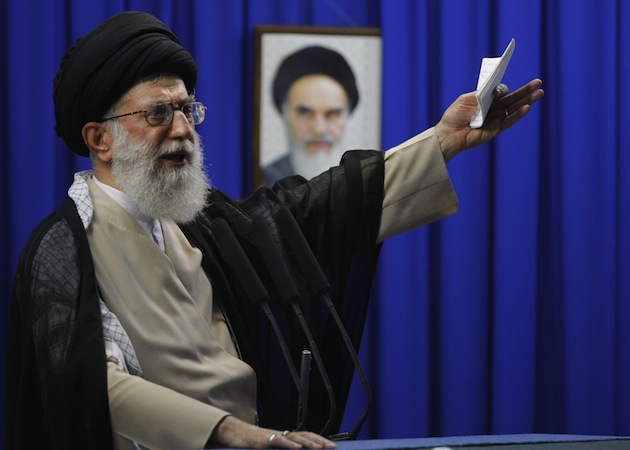 آیت الله علی خامنه ای، رهبر جمهوری اسلامی ایران - عکس از گتی ایمجز