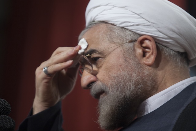 حسن روحانی، رئیس جمهور منتخب ایران - عکس از گتی ایمجز