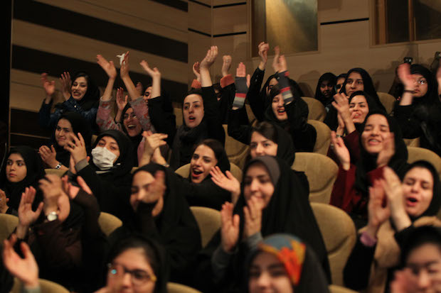 مراسم روز دانشجو در دانشگاه شهید بهشتی با حضور روحانی- عکس از شرق پارسی