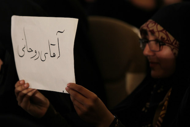 مراسم روز دانشجو در دانشگاه شهید بهشتی با حضور روحانی- عکس از شرق پارسی
