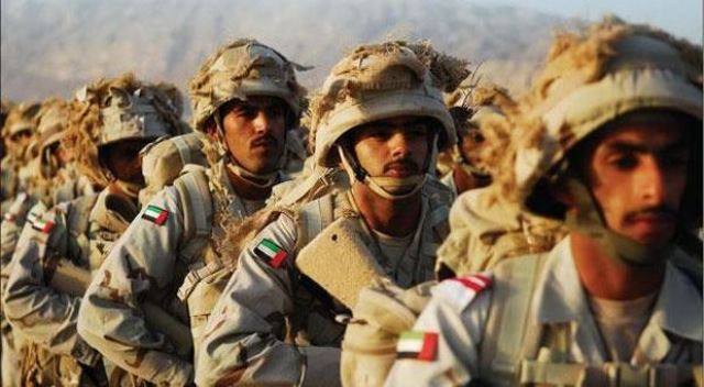 سربازان نیروی زمینی ارتش امارات عربی متحده - عکس از الشرق الاوسط