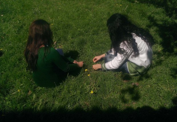 گره زدن سبزه و آرزو کردن یکی از سنت های سیزده بدر-شرق پارسی