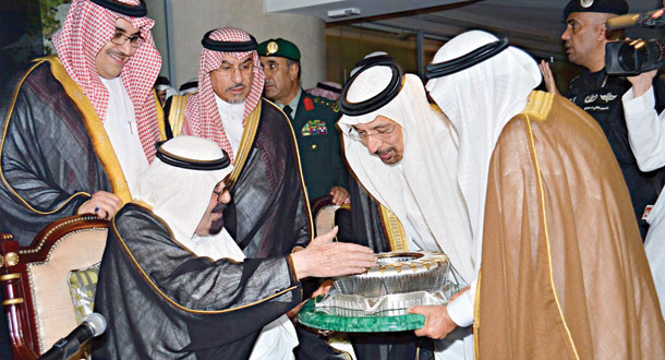افتتاح مجموعه ورزشی ملک عبدالله در جده توسط ملک عبد الله بن العزیز پادشاه عربستان سعودی 