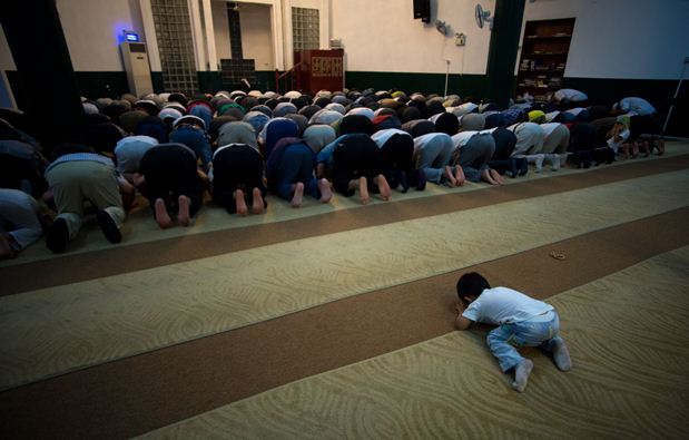 نماز عید فطر در بین مسلمانان چین-خبرگزاری فرانسه