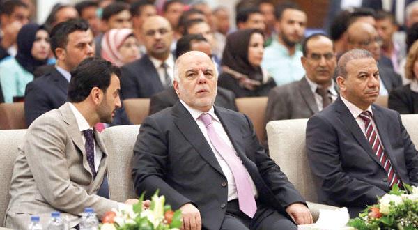 حضور حیدر العبادی نخست وزیر عراق در مراسم روز جهانی جوانان در بغداد – عکس از آسوشیتد پرس
