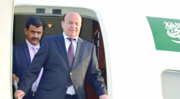 بازگشت هادی رئیس جمهور یمن به عدن