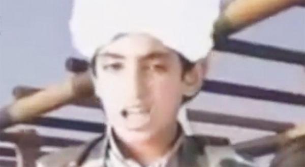 نواری قدیمی از حمزه بن لادن در یکی از سایت های آمریکایی برای نظارت سایت های افراط گرایان – عکس از الشرق الأوسط  