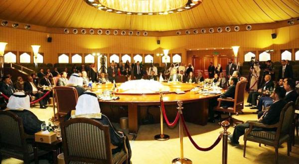 بخشی از مذاکرات کویت در خصوص یمن – عکس از الشرق الأوسط