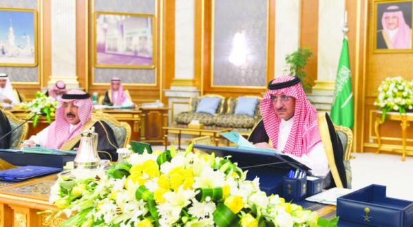 شاهزاده محمد بن نایف در جلسه شورای وزیران عربستان سعودی – عکس از خبرگزاری عربستان سعودی