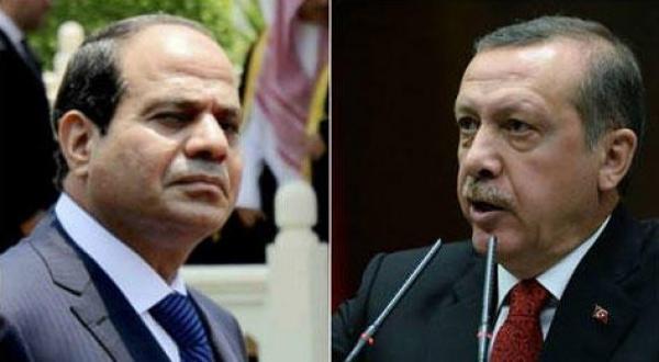 رجب طیب اردوغان رئیس جمهور ترکیه – عبد الفتاح السیسی رئیس جمهور مصر