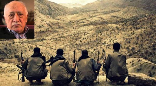 مبارزان «پ.ک.ک» در حال مراقبت در یکی از کوه های ترکیه – فتح الله گولن واعظ ترک – عکس از الشرق الأوسط