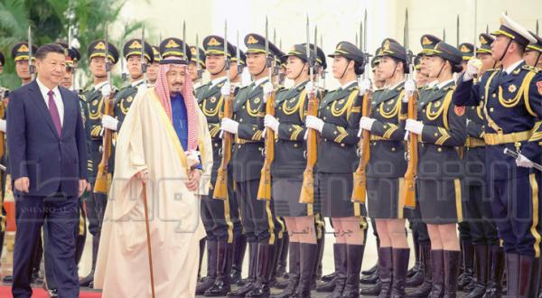 ملک سلمان در چین