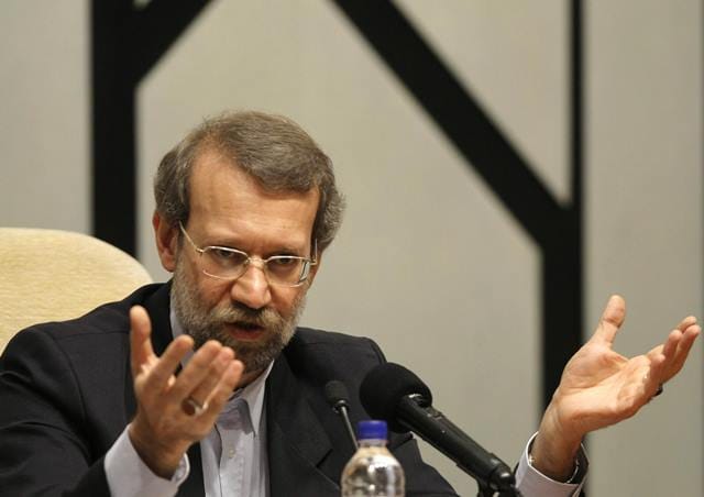 علی لاریجانی: ایران درباره غنی سازی ۲۰ درصدی مذاکره می کند