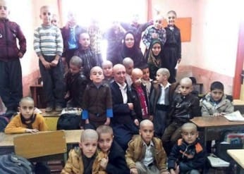 دانش آموزان کلاس دوم دبستان شیخ شلتوت مریوان همه به یک شکل درآمدند!