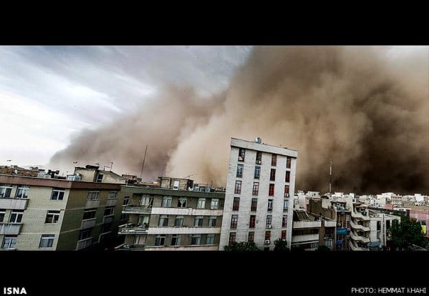 تعداد کشته های توفان تهران به سه نفر رسید