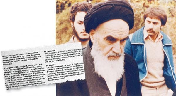 یک پیام‌ محرمانه: تماس آیت‌الله خمینی با کندی وکارتر