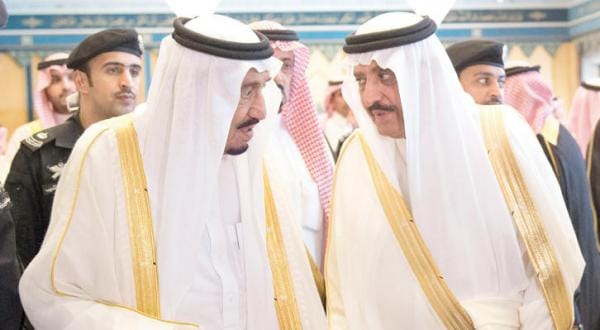 ملک سلمان به مناسب عید سعید فطر پذیرای تعدادی از مسوولین و شهروندان شد