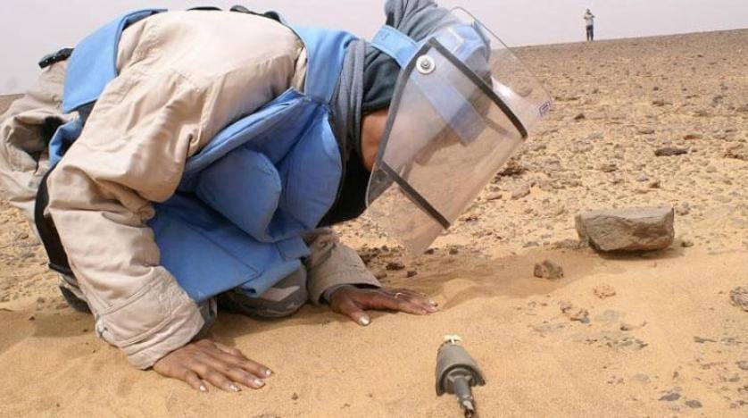 مین‌های عراقی مناطق  کمپینگ کویتی‌ها را تهدید می‌کند