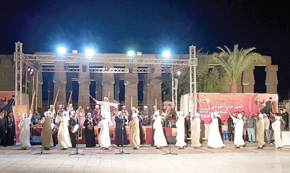 برگزاری جشنواره تحطیب در مصر؛ رقص با عصای فراعنه