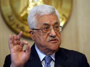 عباس مخالف ادامه حضور اسرائیل در مرزهای فلسطین و اردن است