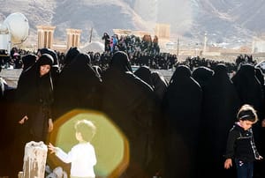 تصاویر مراسم نخل گردانی روز عاشورا در تفت