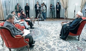گزارش تلویزیونی روحانی، محاکمه احمدی نژاد