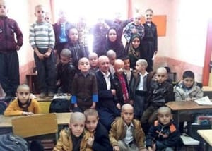 دانش آموزان کلاس دوم دبستان شیخ شلتوت مریوان همه به یک شکل درآمدند!