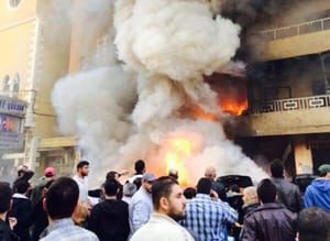 انفجار نسبتا شدید در جنوب بیروت
