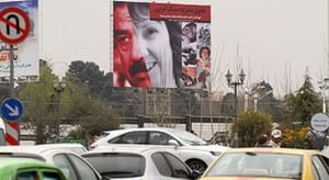 بیلبورد های جنجالی باز هم در تهران؛ این بار با تصویر اشتون