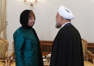 کاترین اشتون در تهران: با حمایت مردم ایران به توافق خواهیم رسید