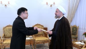 روحانی خواستار حضور پررنگتر چین در مذاکرات هسته ای شد