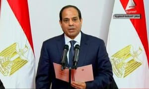 عبدالفتاح السیسی به عنوان رییس جمهور جدید مصر سوگند خورد