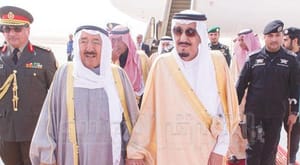 پادشاه عربستان و امیر کویت چشم انداز همکاری و تحولات خلیج و منطقه را بررسی می کنند