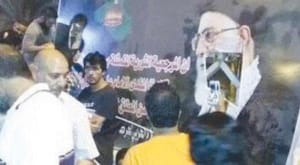 تظاهرات عراق پیش از وارد شدن تهران به روی خط با پاره کردن عکس خامنه ای