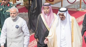 پادشاه عربستان سعودی: به دنبال همکاری استراتژیک با هند هستیم