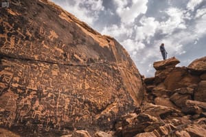 کشف محوطه باستانی متعلق به پارینه سنگی در سعودی