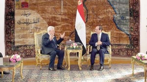 السیسی و عباس پرونده آشتی فلسطینی را بررسی کردند
