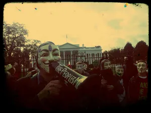 راهپیمایی جهانی ماسک‌های Anonymous + تصاویر