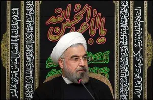 عزاداری رئیس جمهوری در کنار سالمندان و معلولین آسایشگاه کهریزک