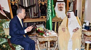 اوضاع غزه محور گفتگوی خادم حرمین شریفین و دبیر کل سازمان ملل
